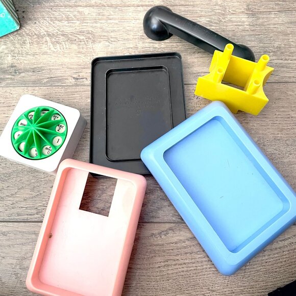 Vintage Ed-U-Phone Toy Rotary Phone & Puzzle By Child Guidance Toys - Picture 6 of 8